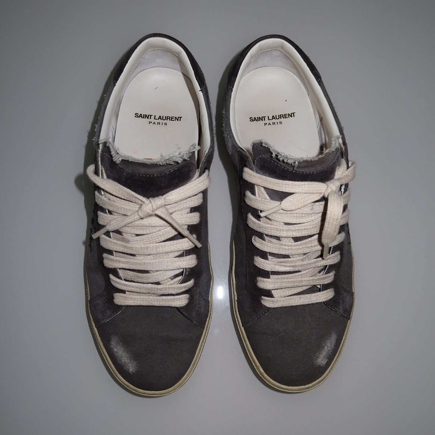 ysl SL/06 cloth low trainers