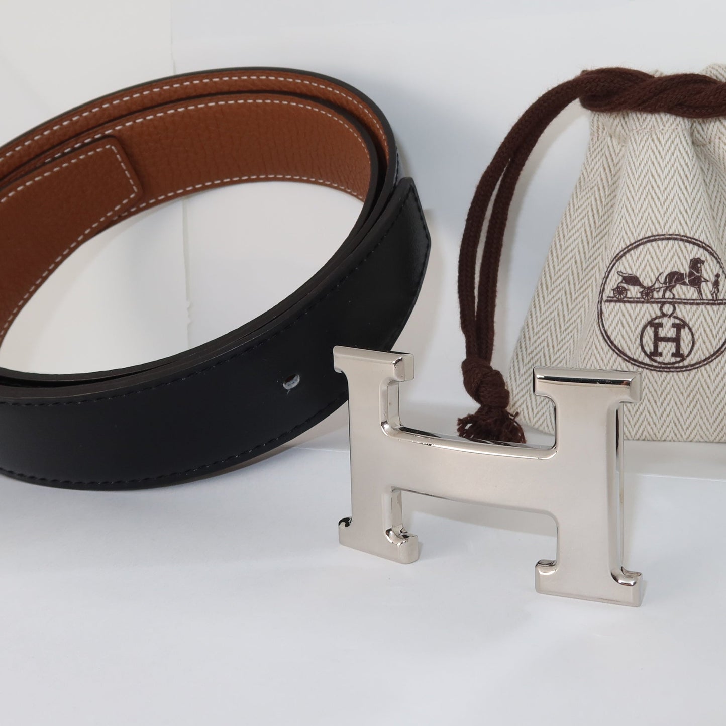 Hermès Reversible Belt Kit