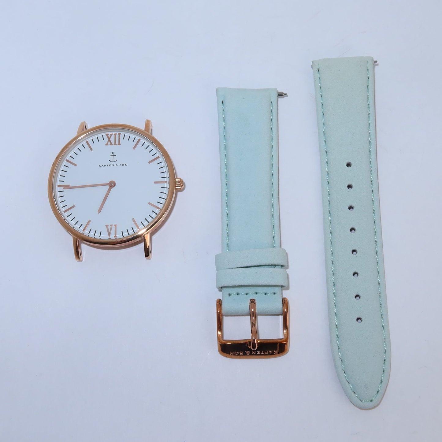 Kapten & Son Campus Leather Strap Watch