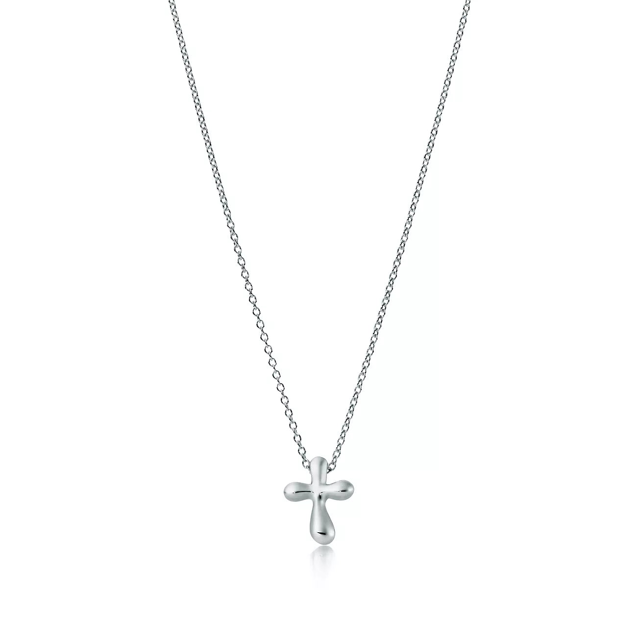 tiffany & co. elsa peretti cross pendant