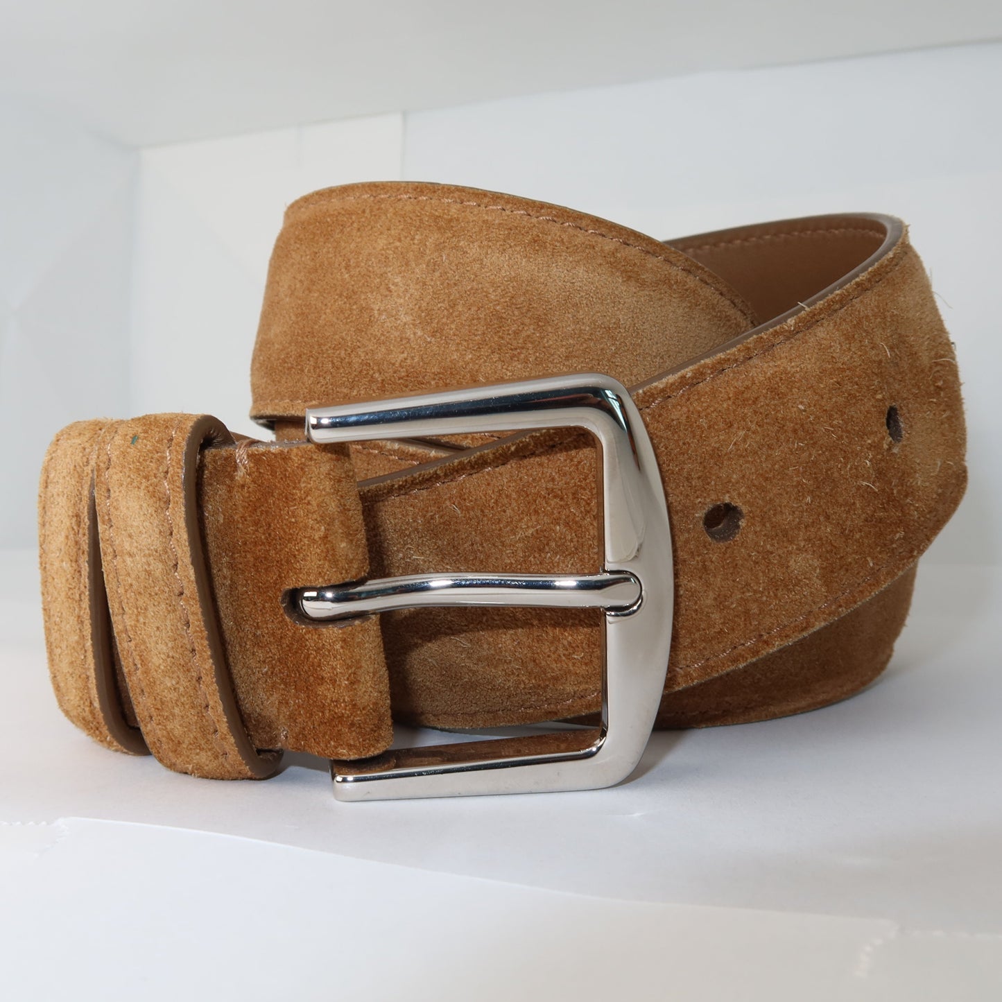 Loro Piana suede belt