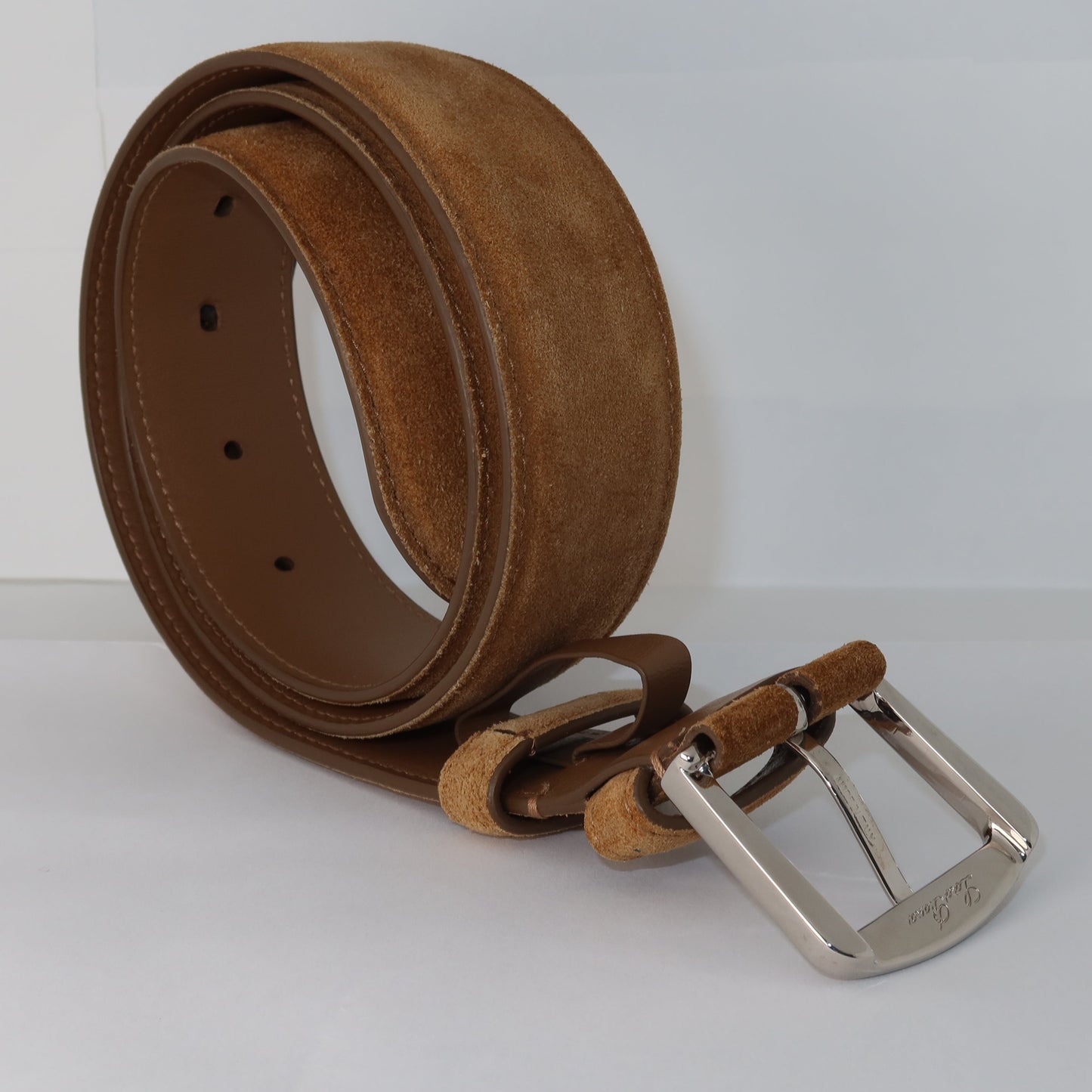 Loro Piana suede belt