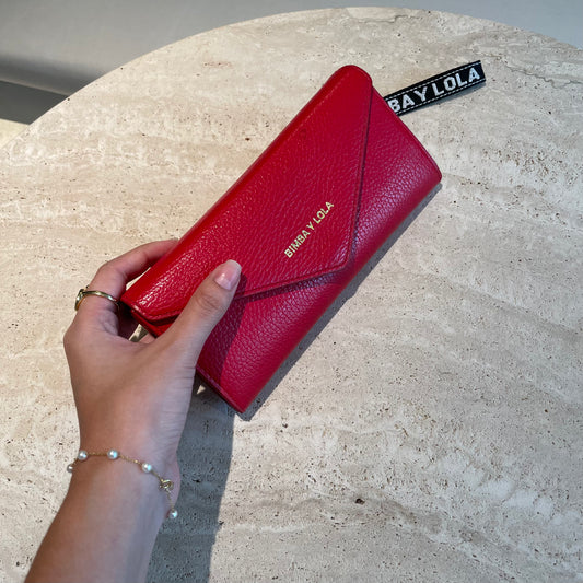 bimba y lola leather wallet